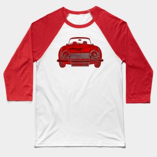 Triumph TR4 classic car red inversion Baseball T-Shirt